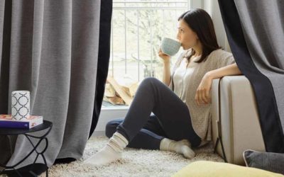 Vorhänge für den Winter